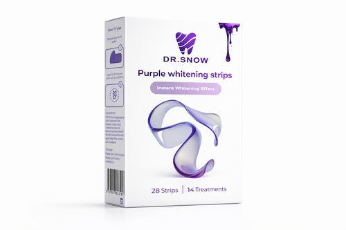 V34 Purple Teeth Whitening Strips
