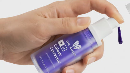 V34  - Purple whitening toothpaste.